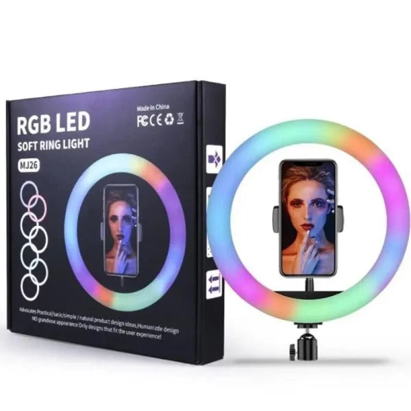 Ring Light With Phone Clip With Usb Port Power Supply Phone Video Beauty Fill Light